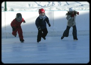 Patinoire extérieure